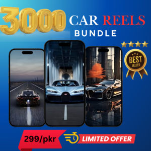 3000+ viral car reels bundle